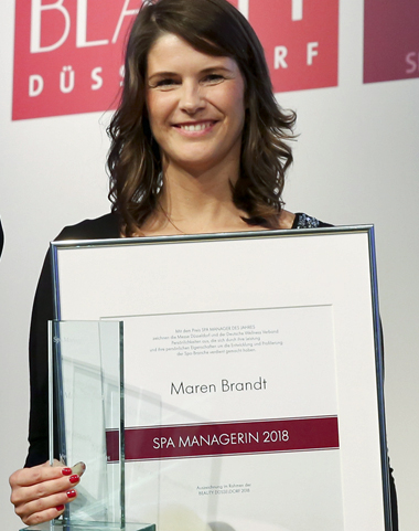 Maren Brandt Spa Managers Hall of Fame - wellness - wellnessverband